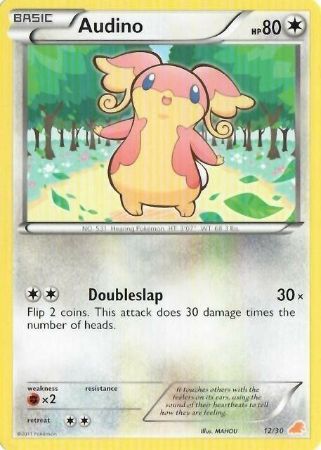 Audino (12) - Trainer Kit: Excadrill & Zoroark