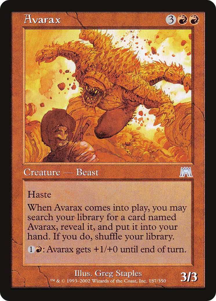 Avarax (187) - Onslaught