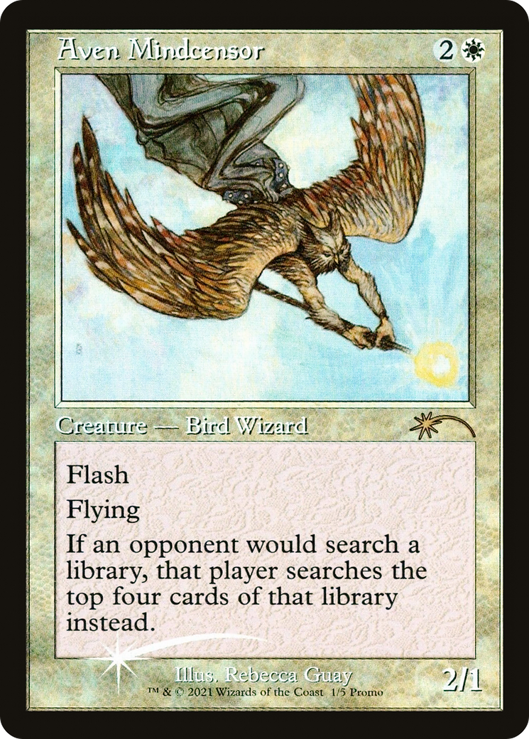 Aven Mindcensor (Retro) (001) Foil - Love Your LGS 2021