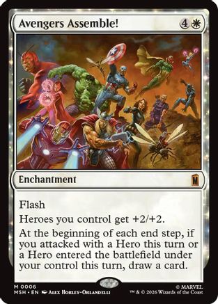 Avengers Assemble! (006) Foil - Marvel Super Heroes