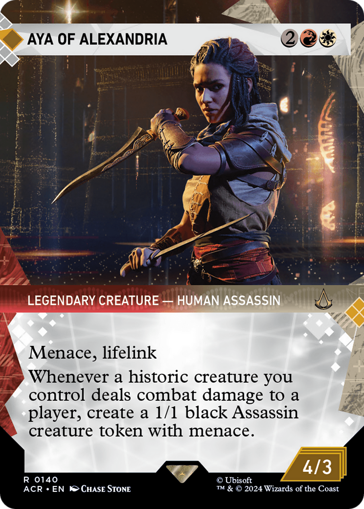 Aya of Alexandria (Showcase) (140) Foil - Assassin's Creed