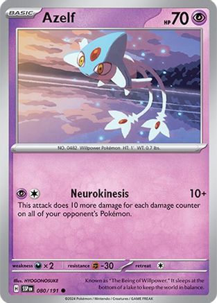 Azelf (80) - Surging Sparks