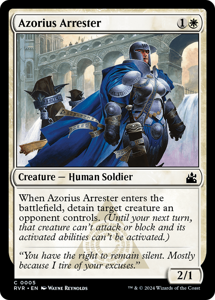 Azorius Arrester (005) Foil - Ravnica Remastered