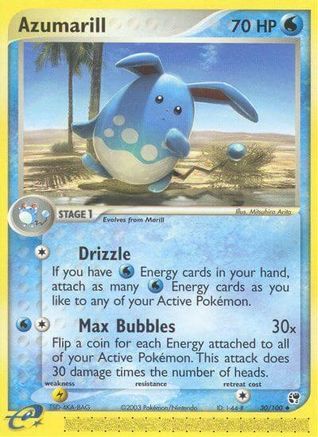Azumarill (30) Reverse Holofoil - Sandstorm