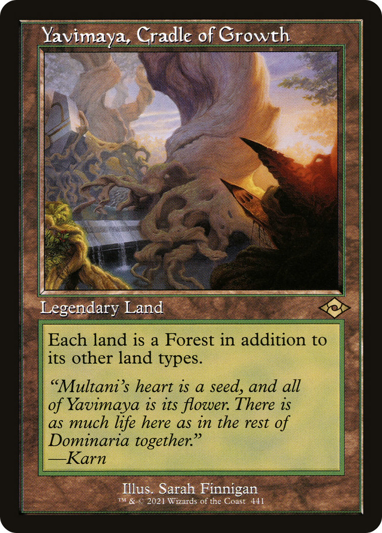 Yavimaya, Cradle of Growth (Retro) (441) - Modern Horizons 2