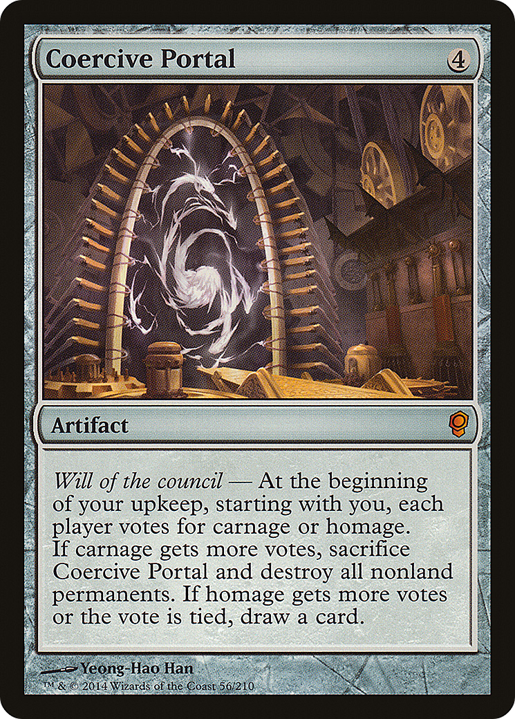 Coercive Portal (056) Foil - Conspiracy