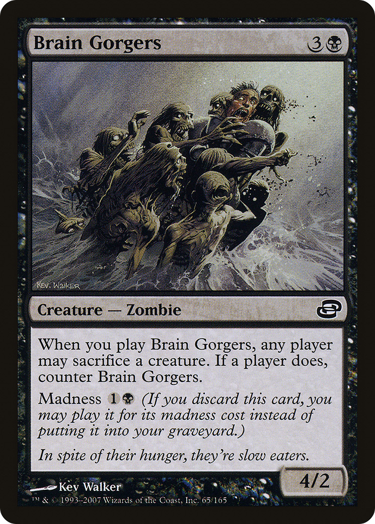 Brain Gorgers (065) Foil - Planar Chaos