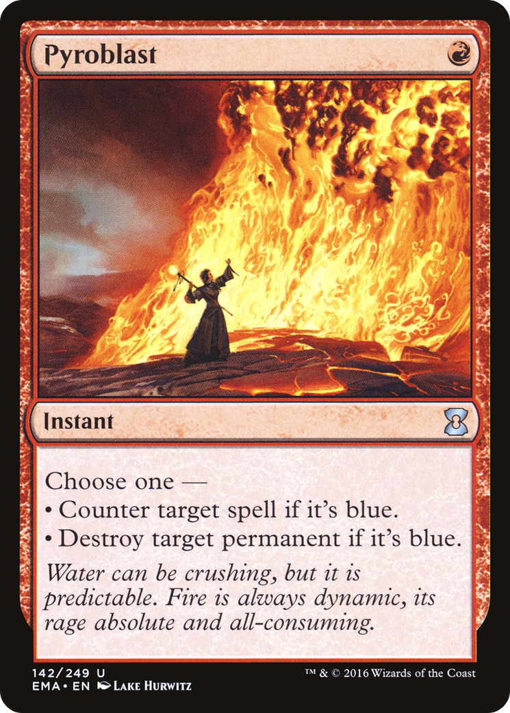 Pyroblast (142) Foil - Eternal Masters