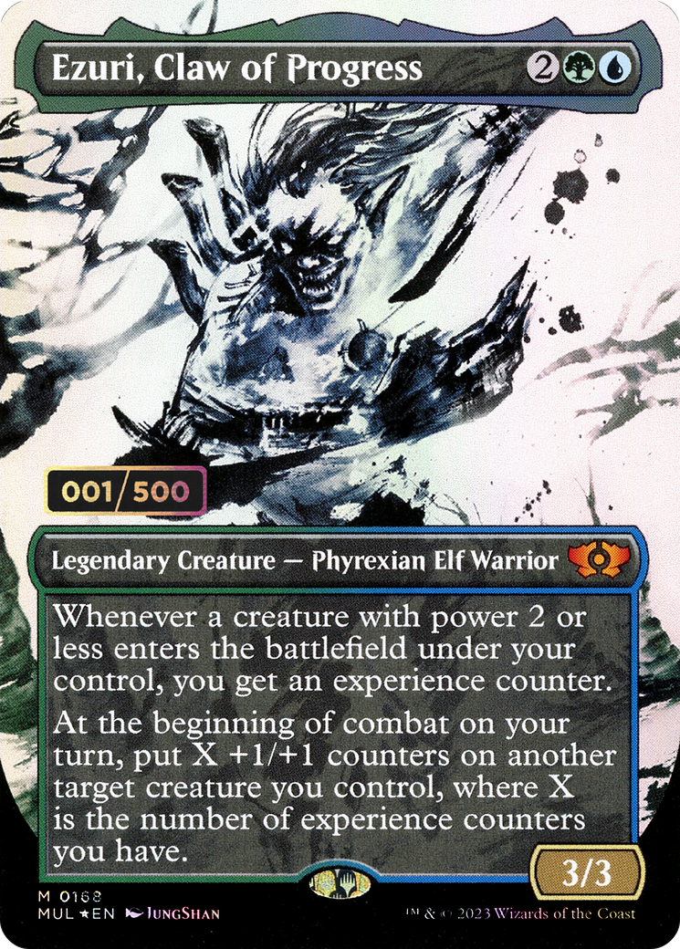 Ezuri, Claw of Progress (Showcase) (168z) Foil - Multiverse Legends