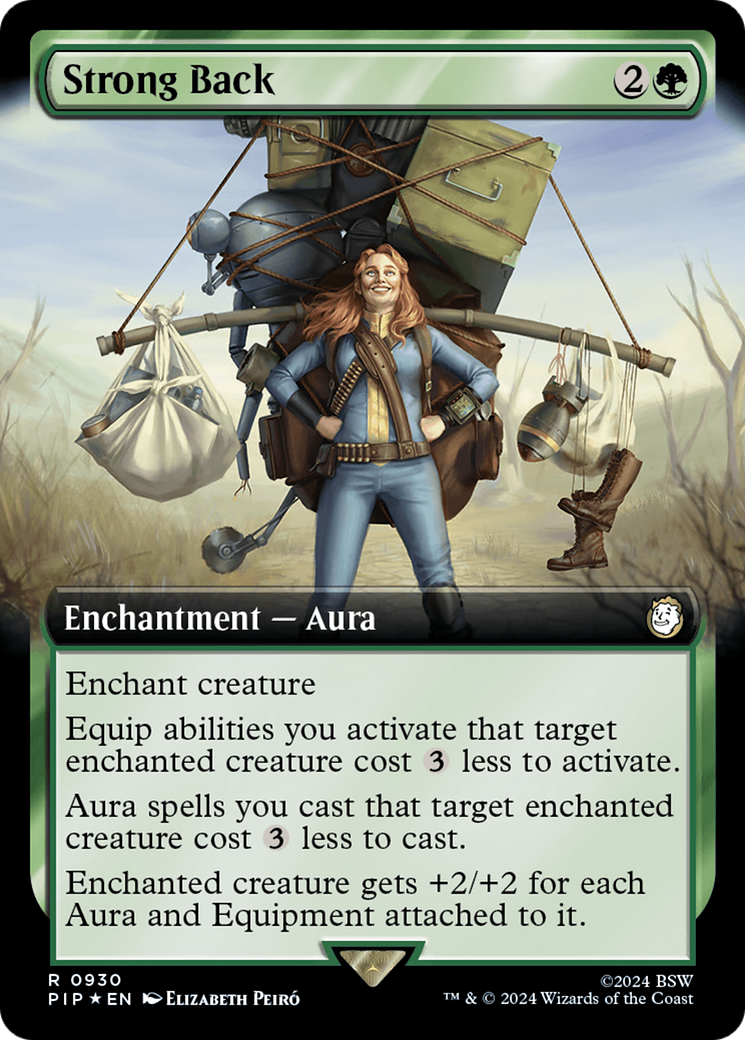 Strong Back (Extended Art) (Surge Foil) (Extended Art) (930) Foil - Fallout