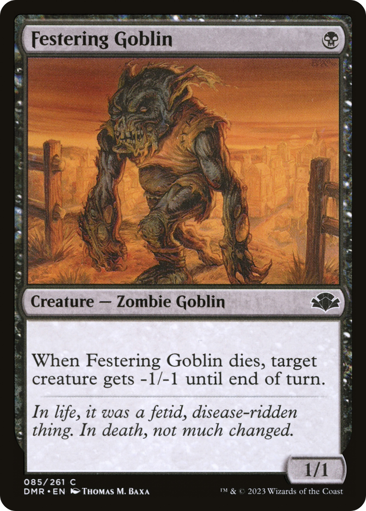 Festering Goblin (085) - Dominaria Remastered