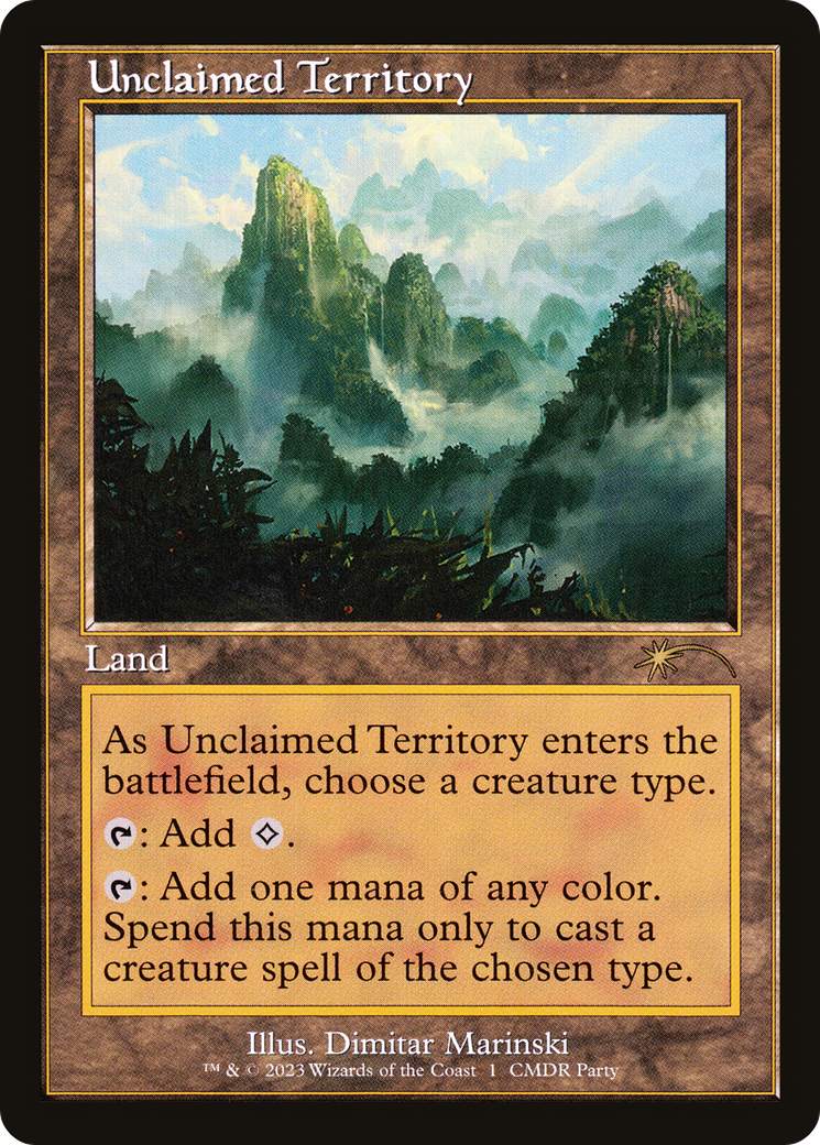 Unclaimed Territory (Retro) (011) - Wizards Play Network 2023