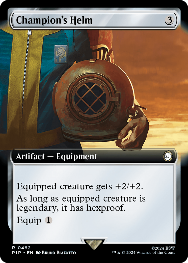 Champion's Helm (Extended Art) (482) - Fallout