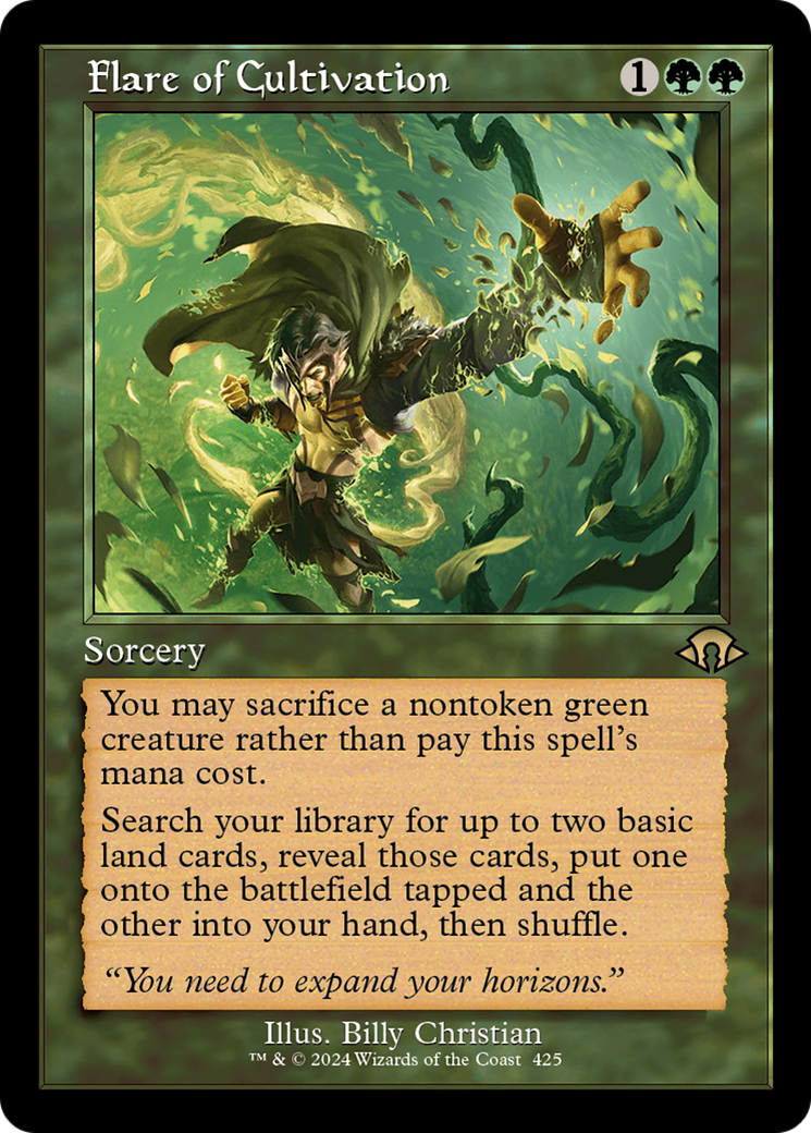 Flare of Cultivation (Retro) (425) Foil - Modern Horizons 3