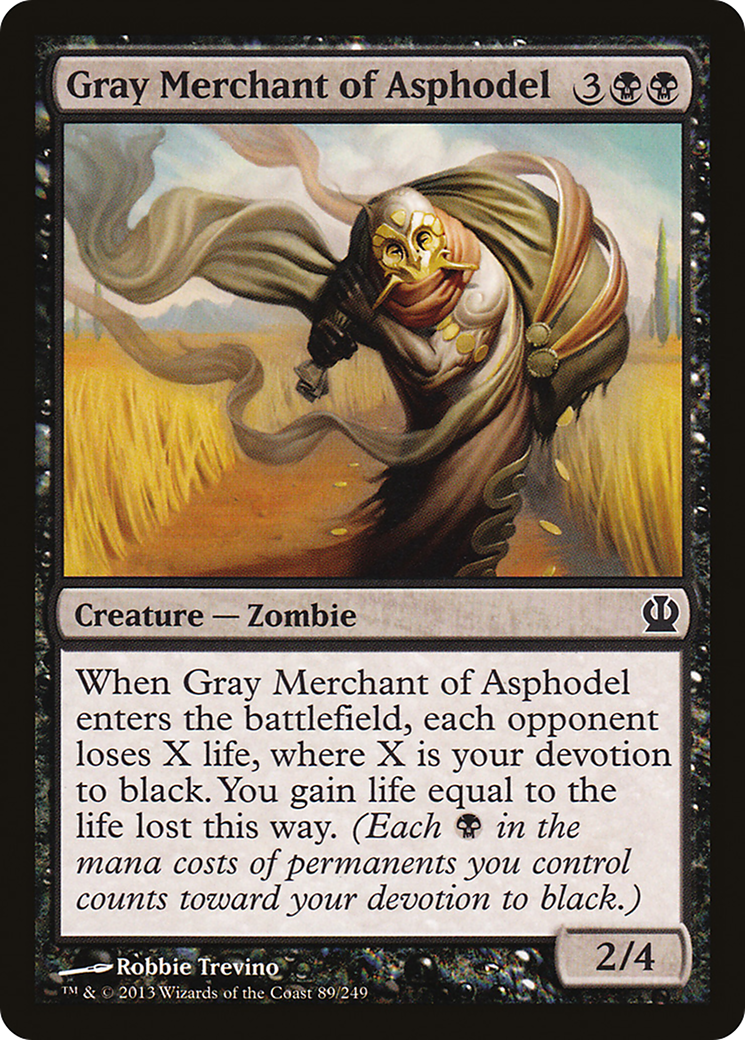 Gray Merchant of Asphodel (089) Foil - Theros