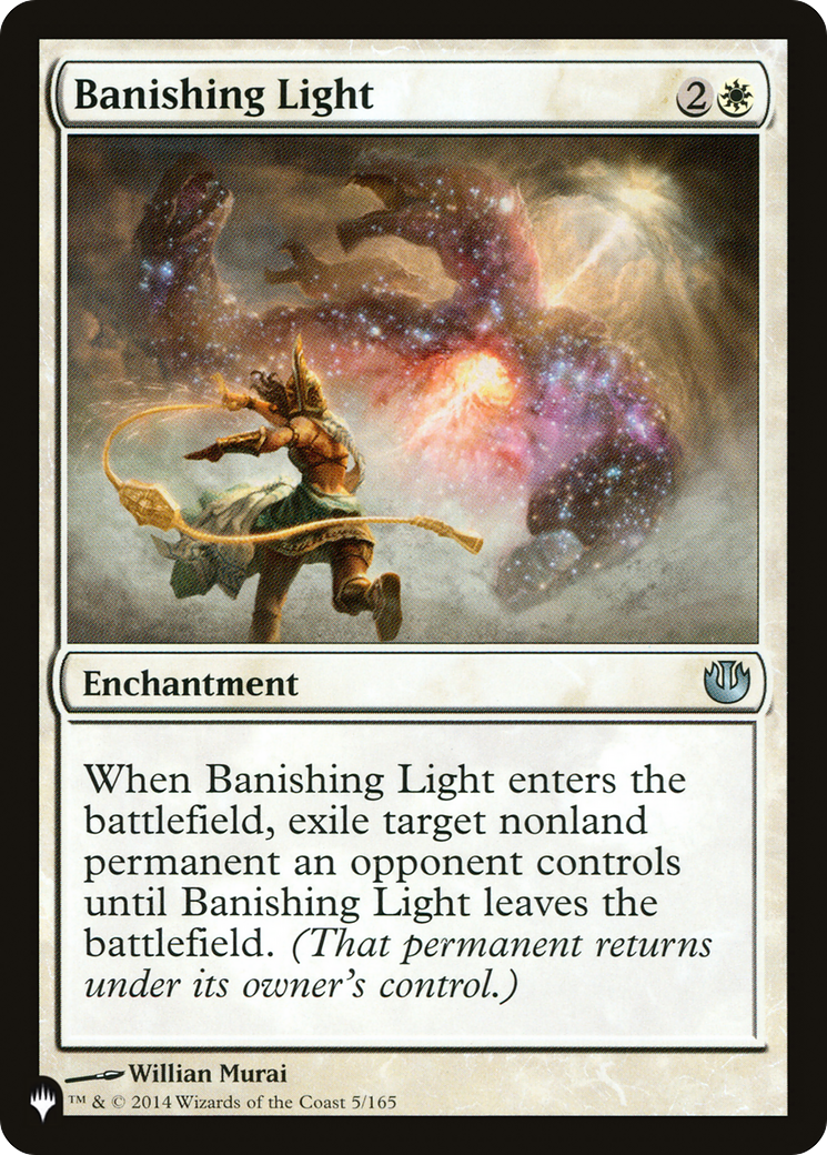 Banishing Light (JOU-5) - The List
