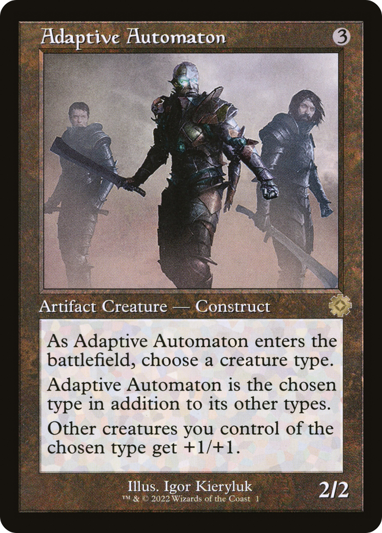 Adaptive Automaton (Retro) (001) Foil - The Brothers' War Retro Artifacts