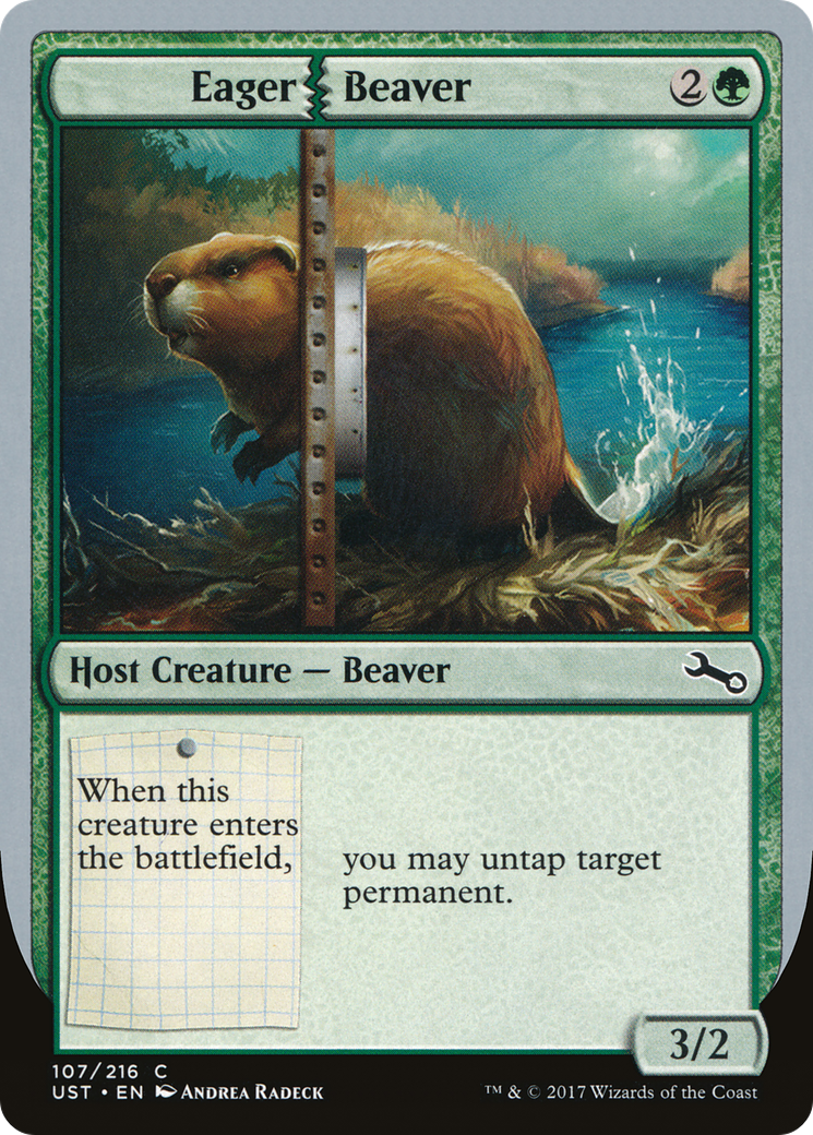 Eager Beaver (107) Foil - Unstable