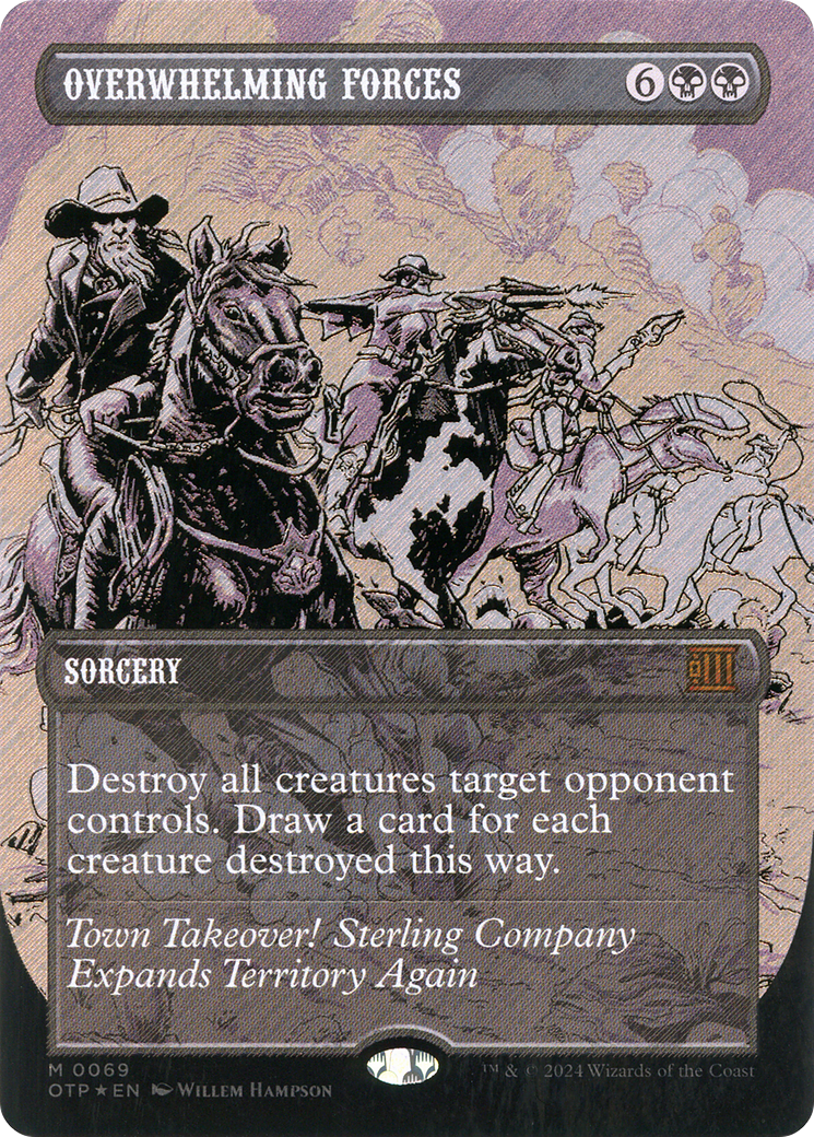 Overwhelming Forces(Borderless) Foil (069)