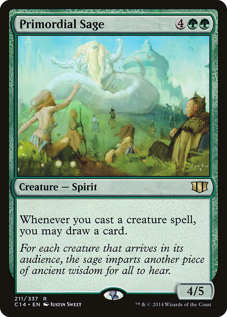 Primordial Sage (211) - Commander 2014