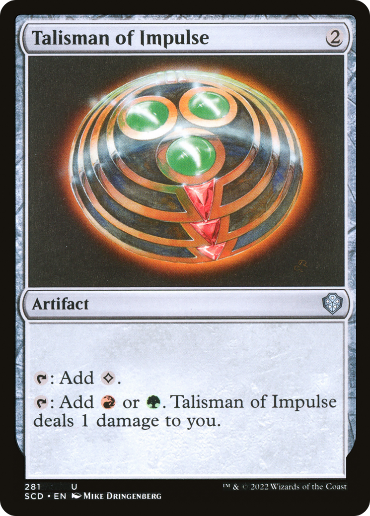 Talisman of Impulse (281) - Starter Commander Decks