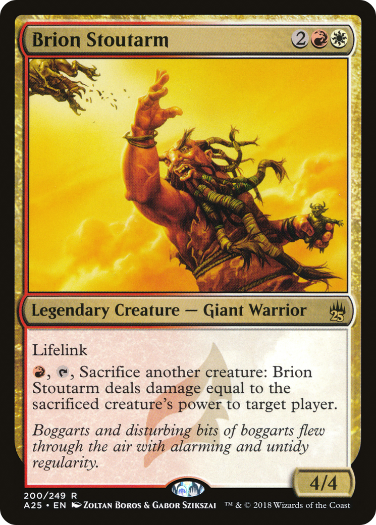Brion Stoutarm (200) Foil - Masters 25