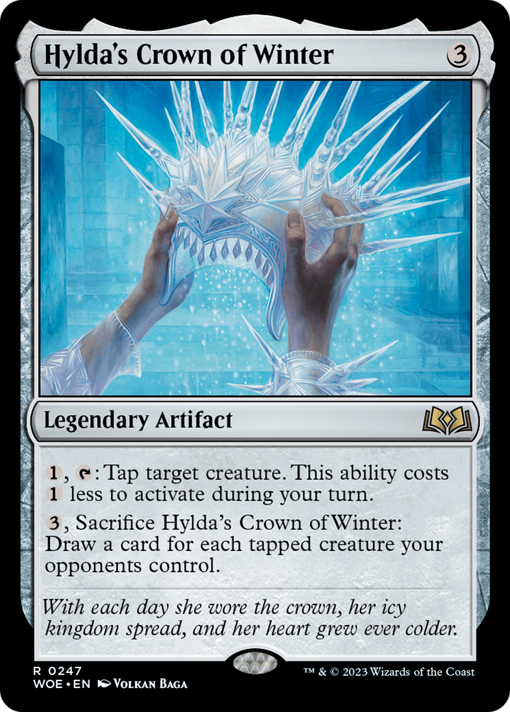 Hylda's Crown of Winter (247) Foil - Wilds of Eldraine