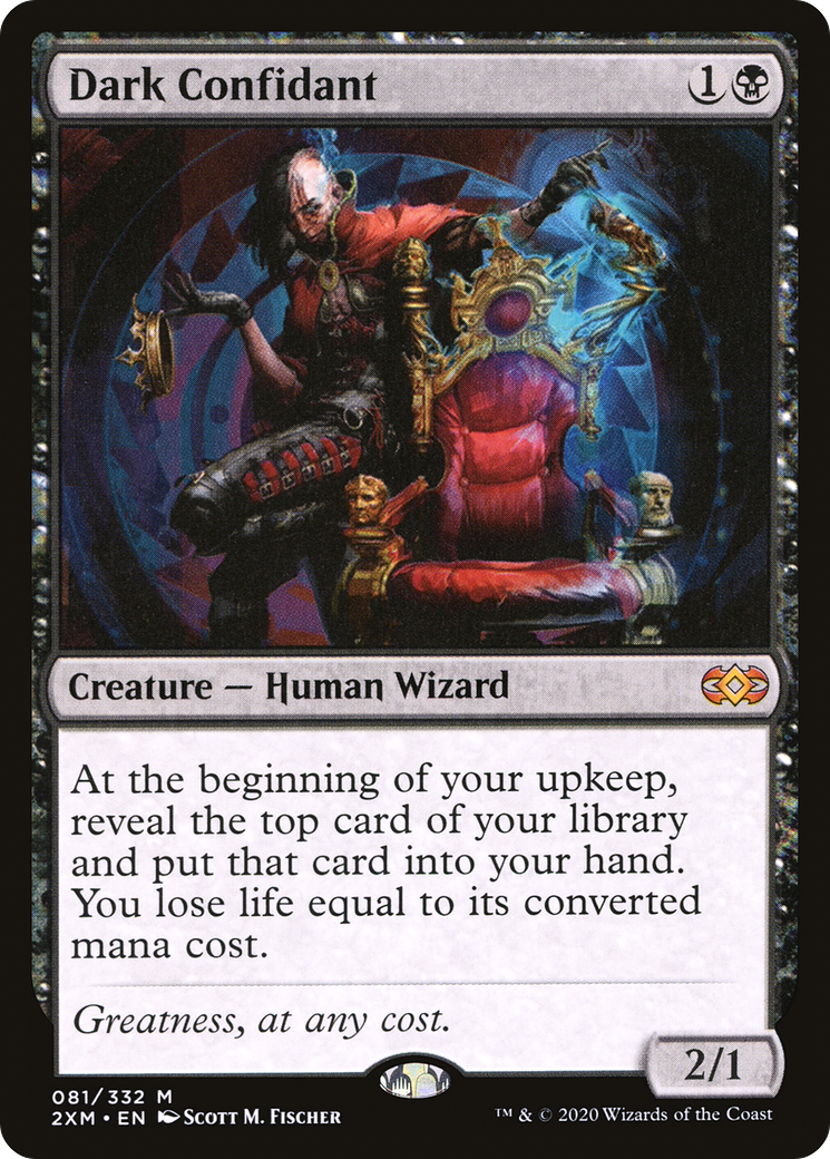 Dark Confidant (081) Foil - Double Masters