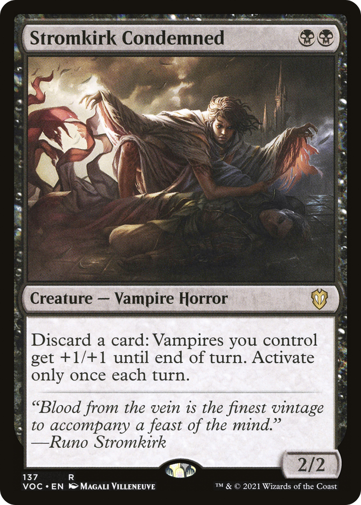 Stromkirk Condemned (137) - Crimson Vow Commander