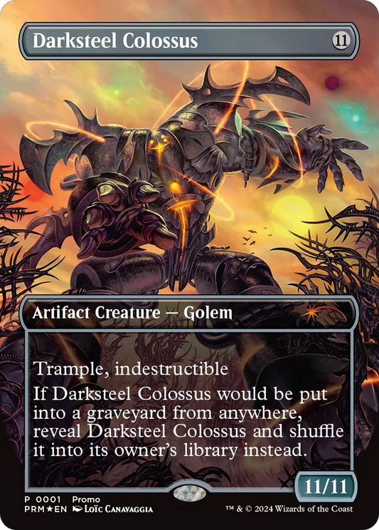 Darksteel Colossus(Borderless) Foil (019)