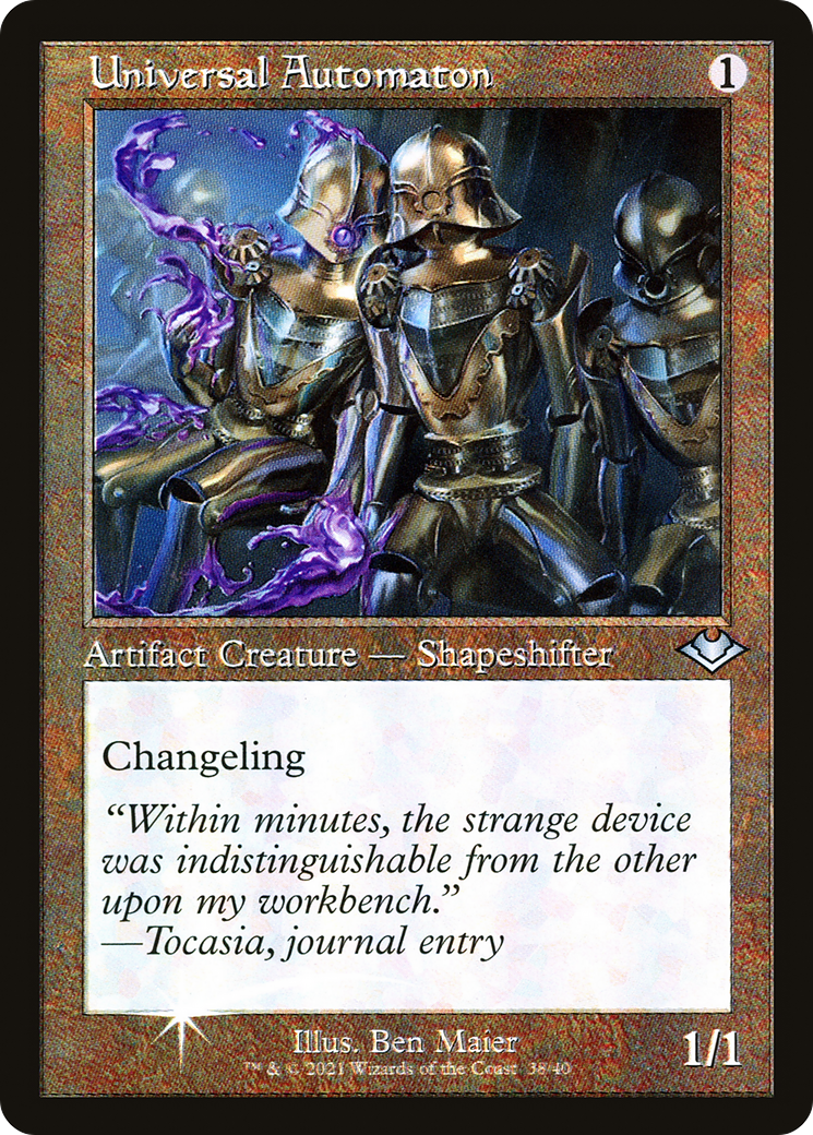 Universal Automaton (Retro) (038) Foil - Modern Horizons 1 Timeshifts