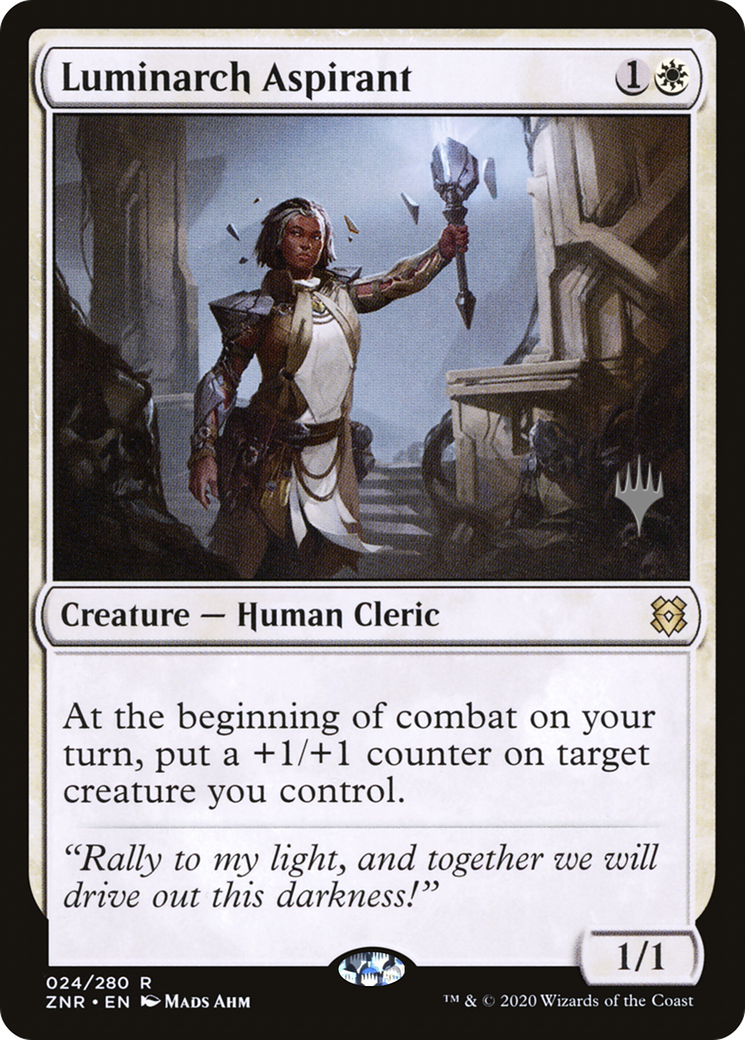 Luminarch Aspirant (024) - Zendikar Rising Promos