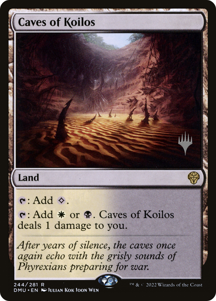 Caves of Koilos (244p) Foil - Dominaria United Promos