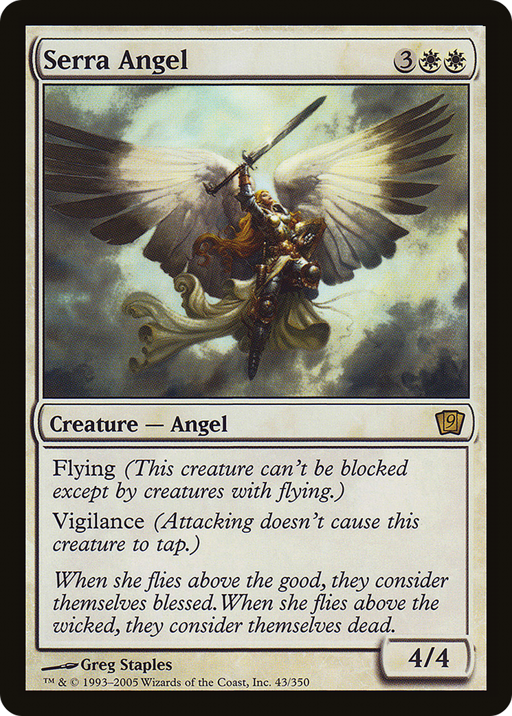 Serra Angel (043) - Ninth Edition