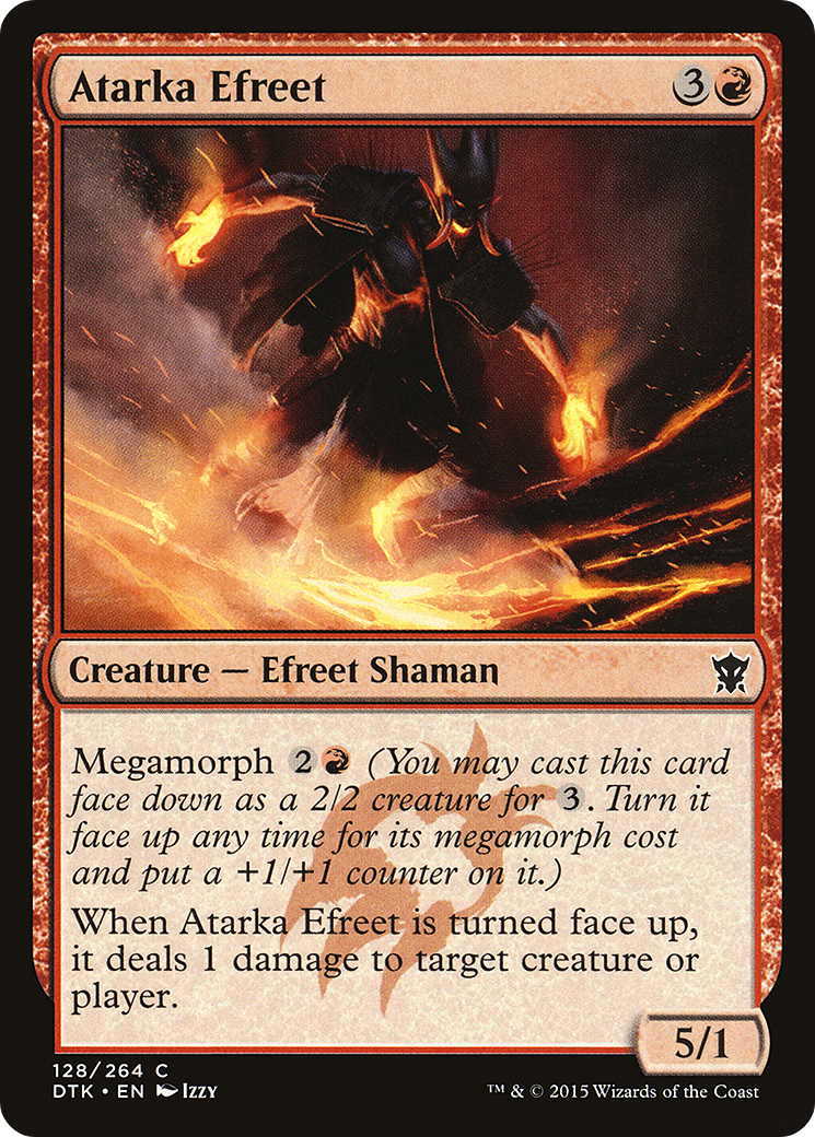Atarka Efreet (128) - Dragons of Tarkir