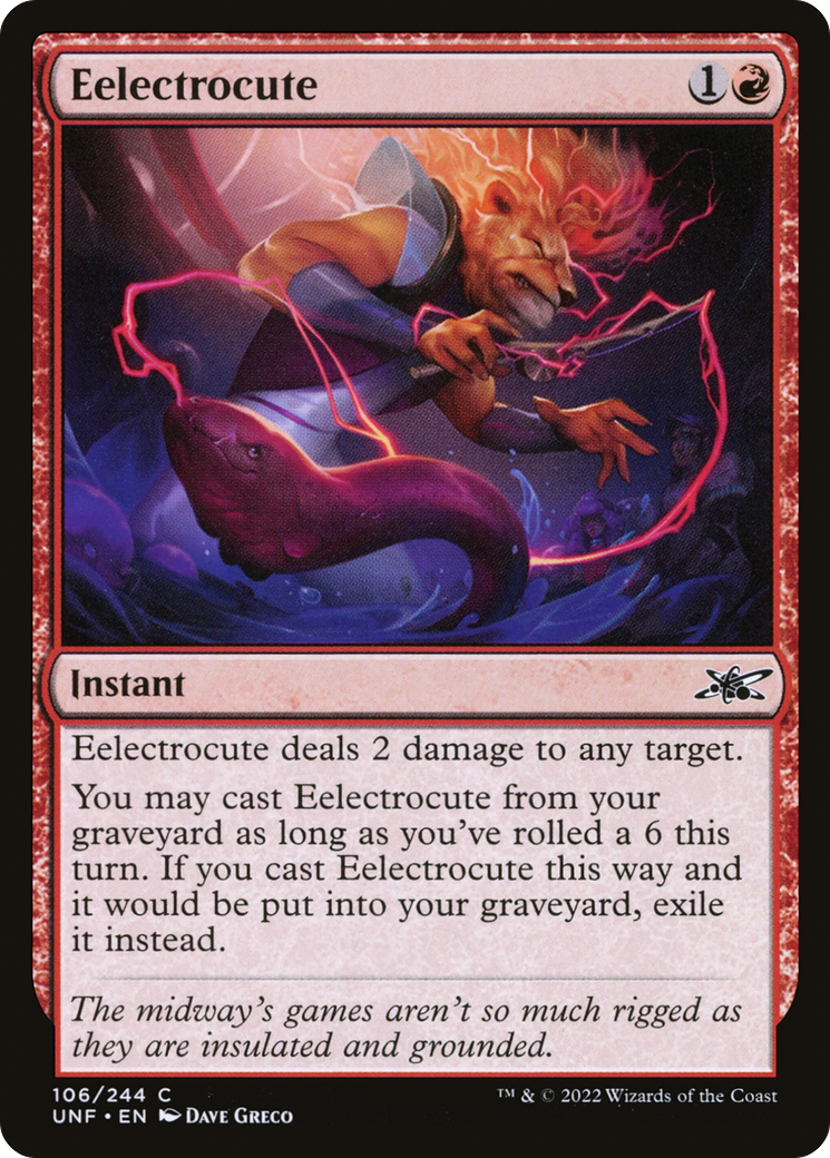 Eelectrocute (106) Foil - Unfinity