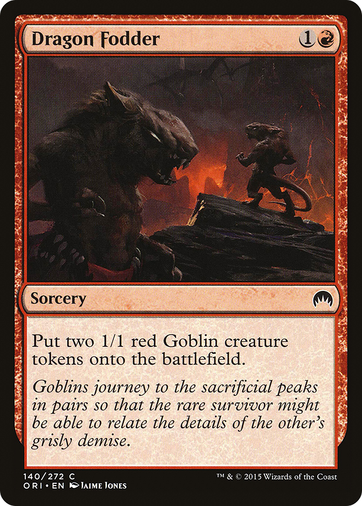 Dragon Fodder (140) - Magic Origins