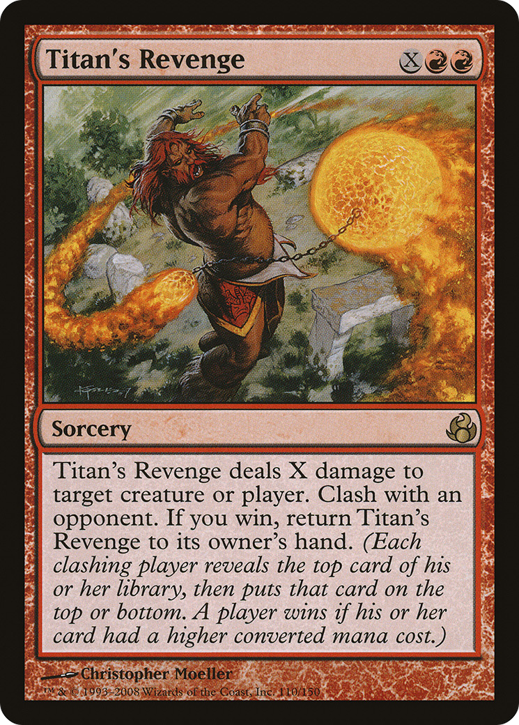 Titan's Revenge (110) Foil - Morningtide