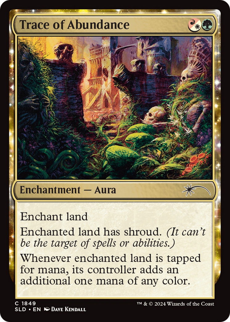 Trace of Abundance (1849) - Secret Lair Drop