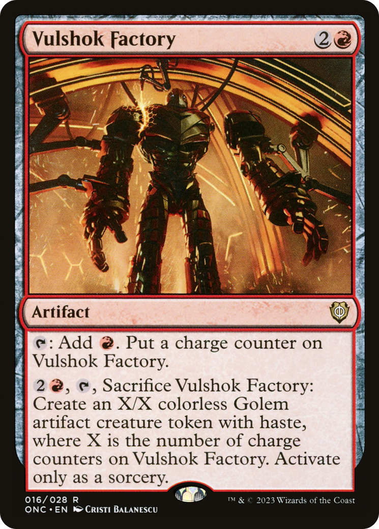 Vulshok Factory (016) - Phyrexia: All Will Be One Commander