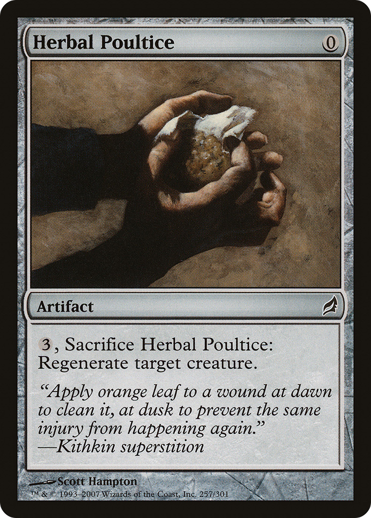 Herbal Poultice (257) Foil - Lorwyn