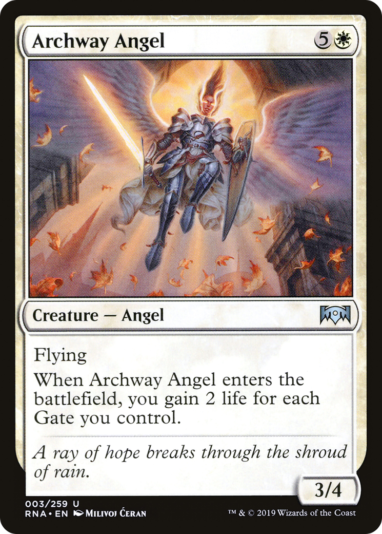 Archway Angel (003) Foil - Ravnica Allegiance
