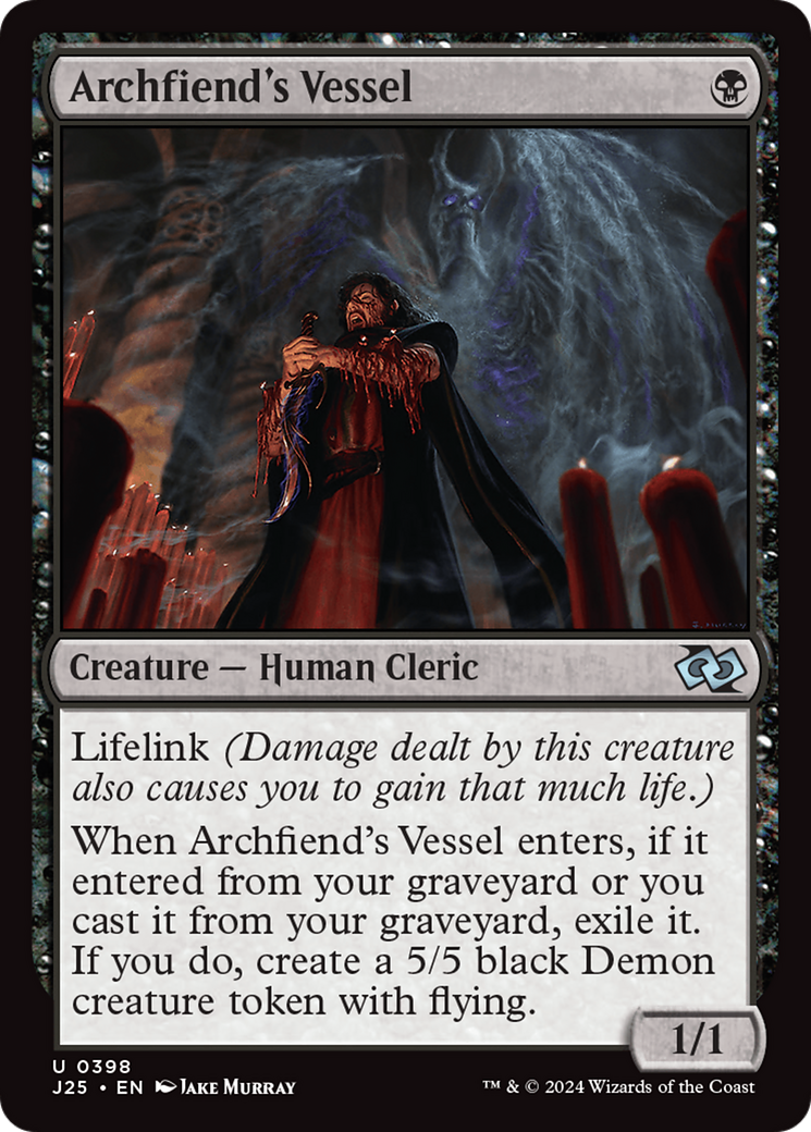 Archfiend's Vessel (398) - Foundations Jumpstart