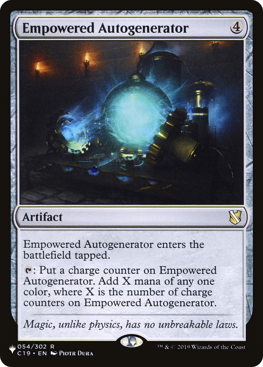 Empowered Autogenerator (C19-54)
