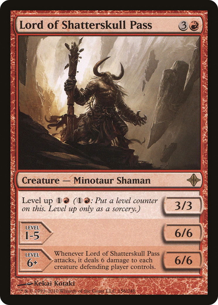 Lord of Shatterskull Pass (156) Foil - Rise of the Eldrazi