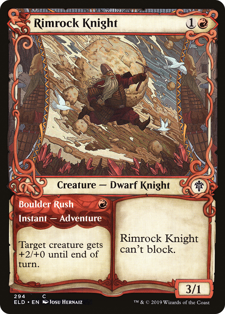 Rimrock Knight (Showcase) (294) - Throne of Eldraine
