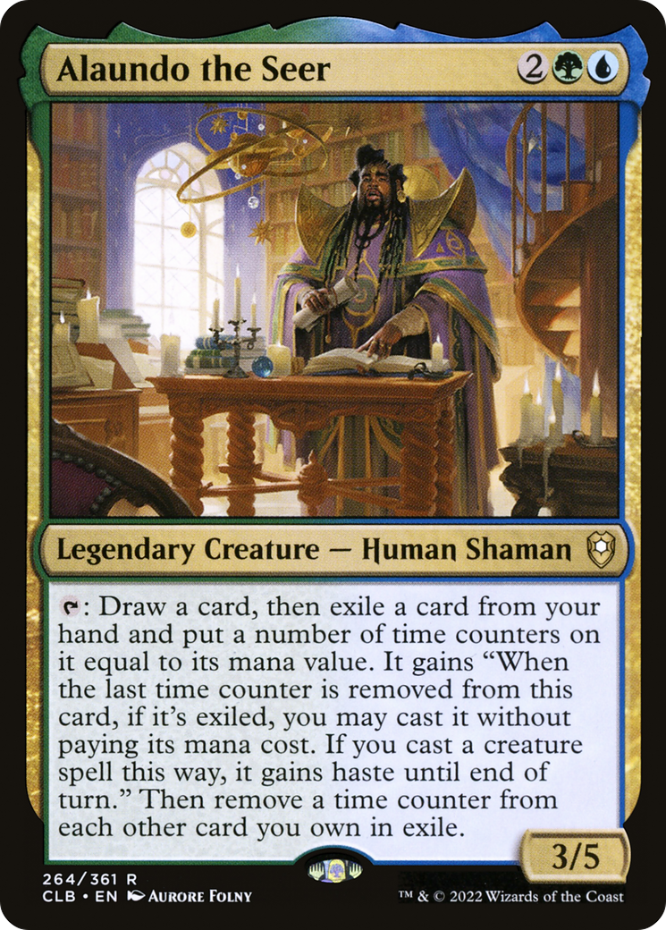 Alaundo the Seer (264) - Commander Legends: Battle for Baldur's Gate