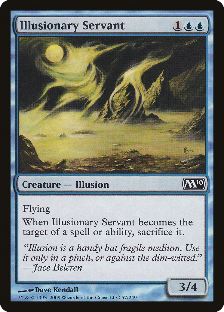 Illusionary Servant (057) Foil - Magic 2010