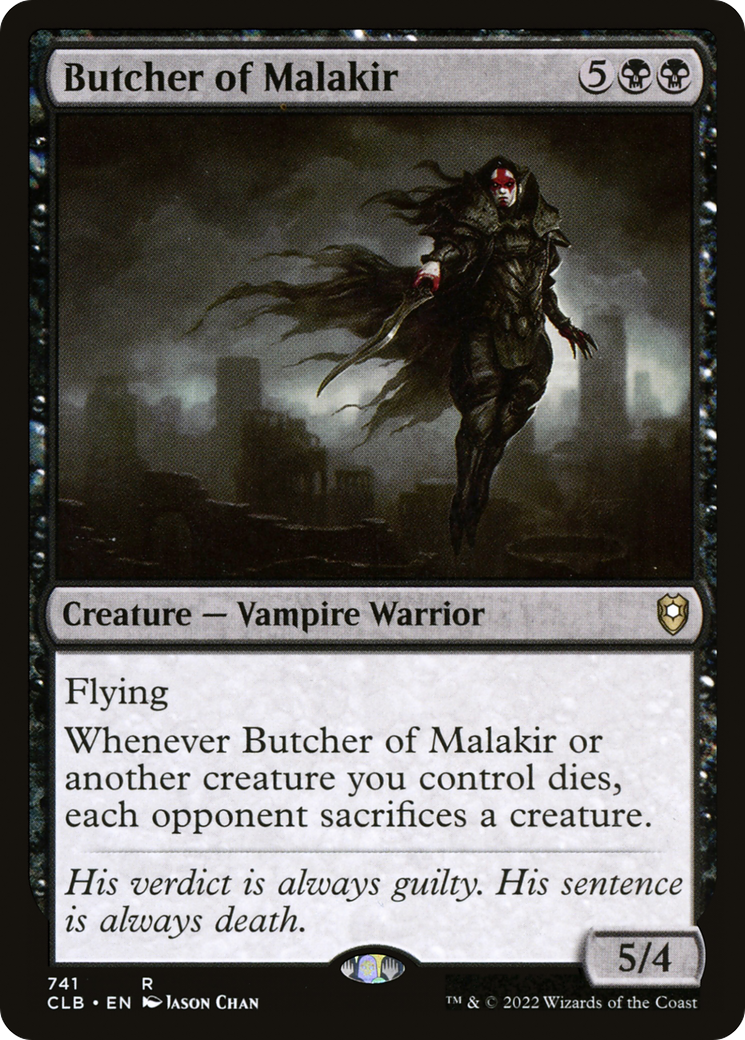 Butcher of Malakir (741) - Commander Legends: Battle for Baldur's Gate