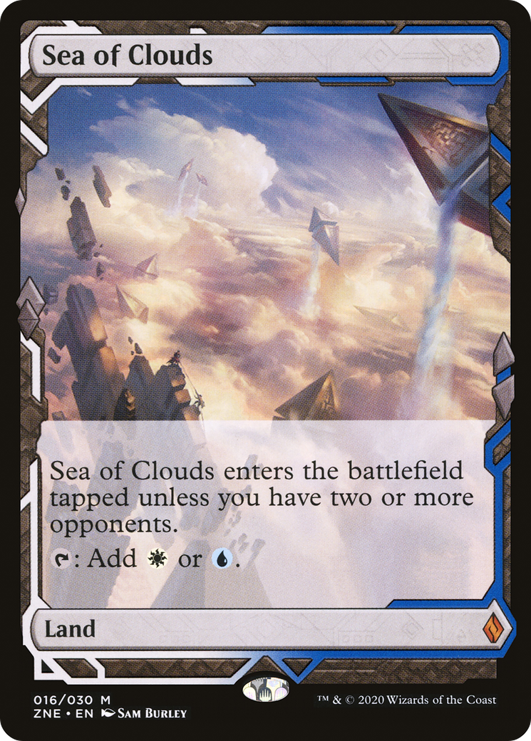 Sea of Clouds (016) Foil - Zendikar Rising Expeditions